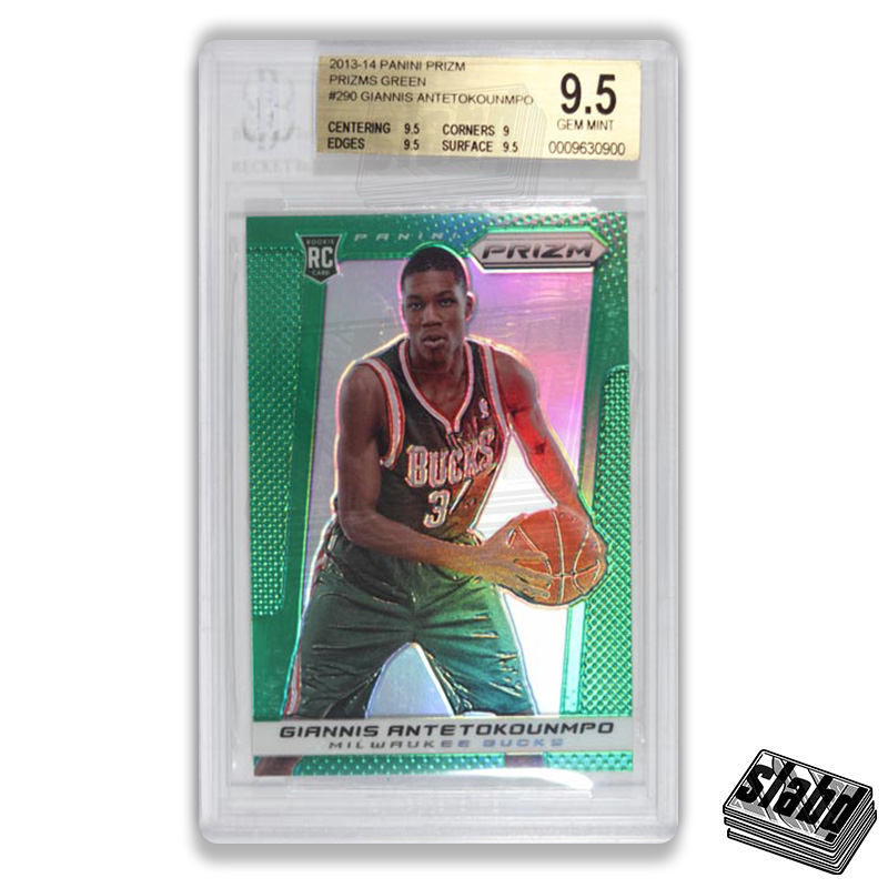 Giannis Antetokounmpo Green Prizm