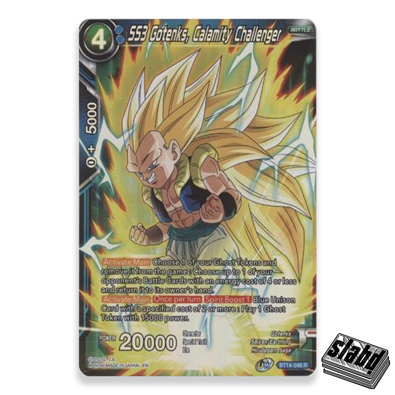 SS3 Gotenks, Calamity Challenger ?BT14046? Rare ⋆ Slabd