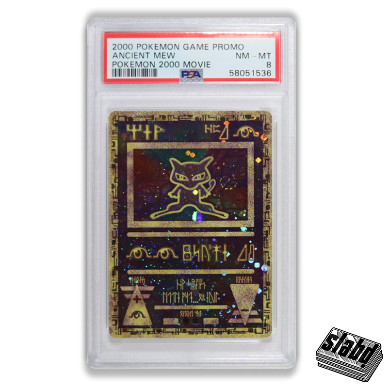 2000 Pokemon Game Movie ANCIENT MEW PSA 8 ⋆ Slabd