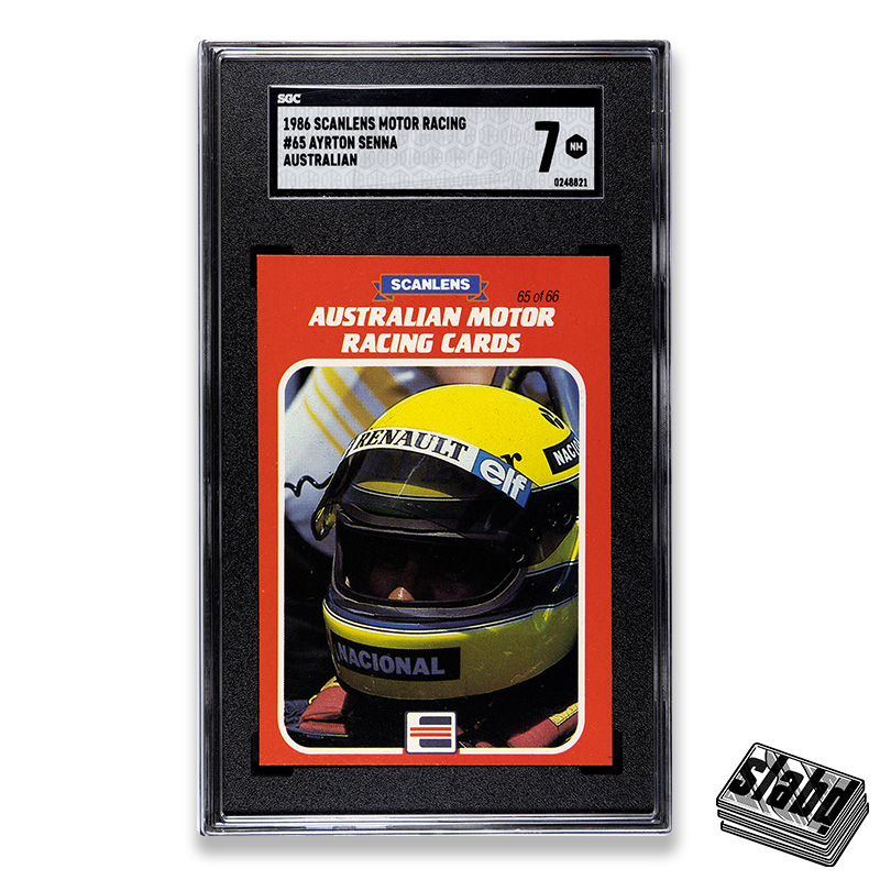 Scanlens Ayrton Senna Scanlens Ayrton Senna