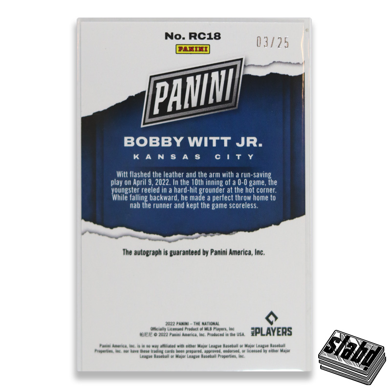 Bobby Witt Jr Back 6305b35a52876