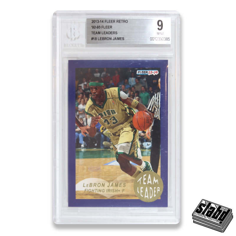 fleer ultra lebron james