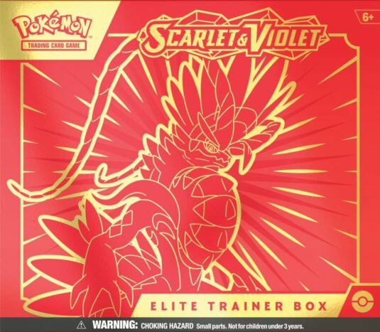 Scarlet Violet Eliter Trainer