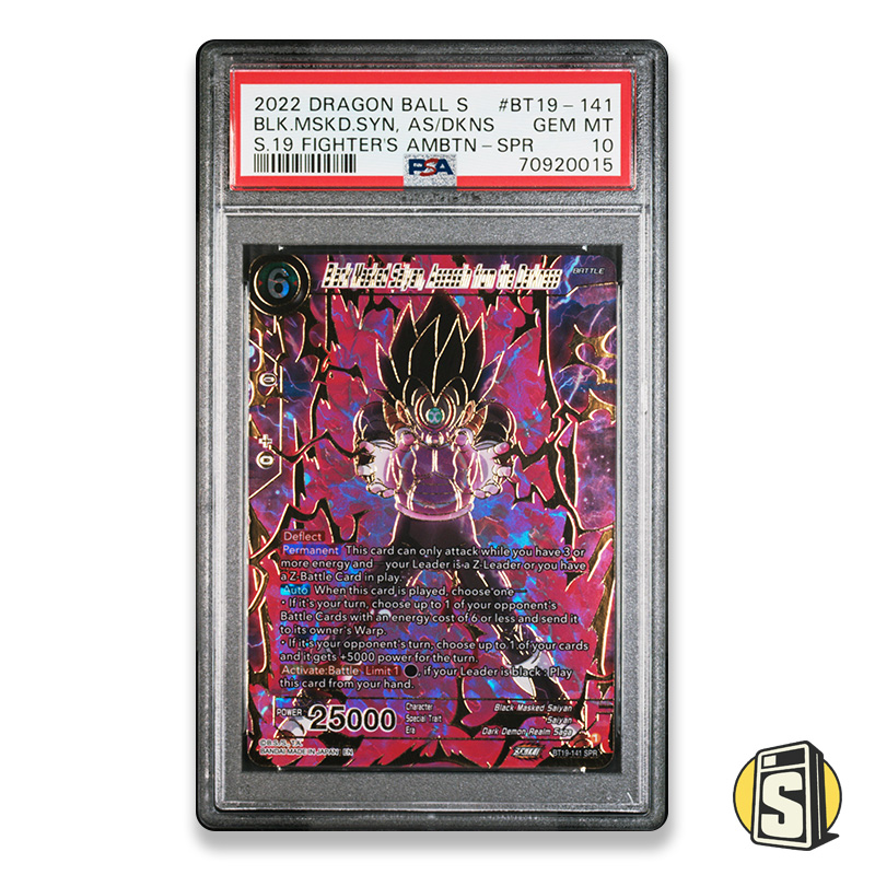 70920015 Front Black Masked Saiyan