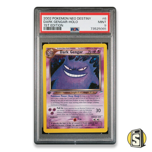 Dark hot Gengar Holo Neo PSA 9 Pokémon