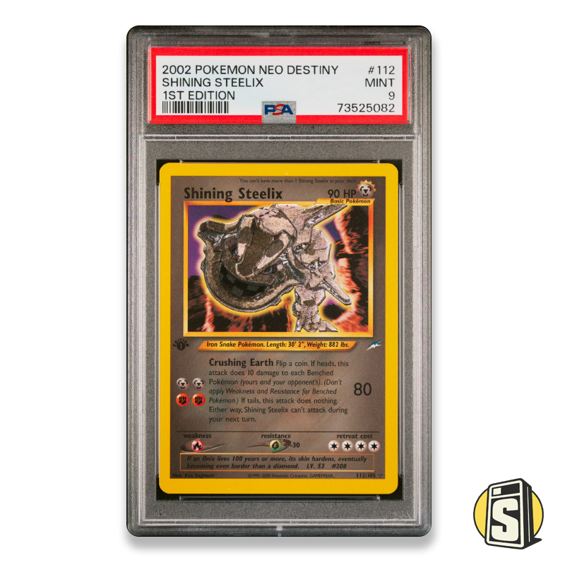 Shining Steelix Neo Destiny Pokemon 2002