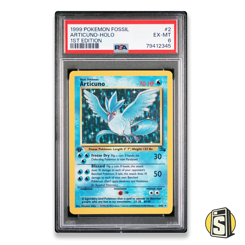 ARTICUNO-HOLO POKEMON FOSSIL