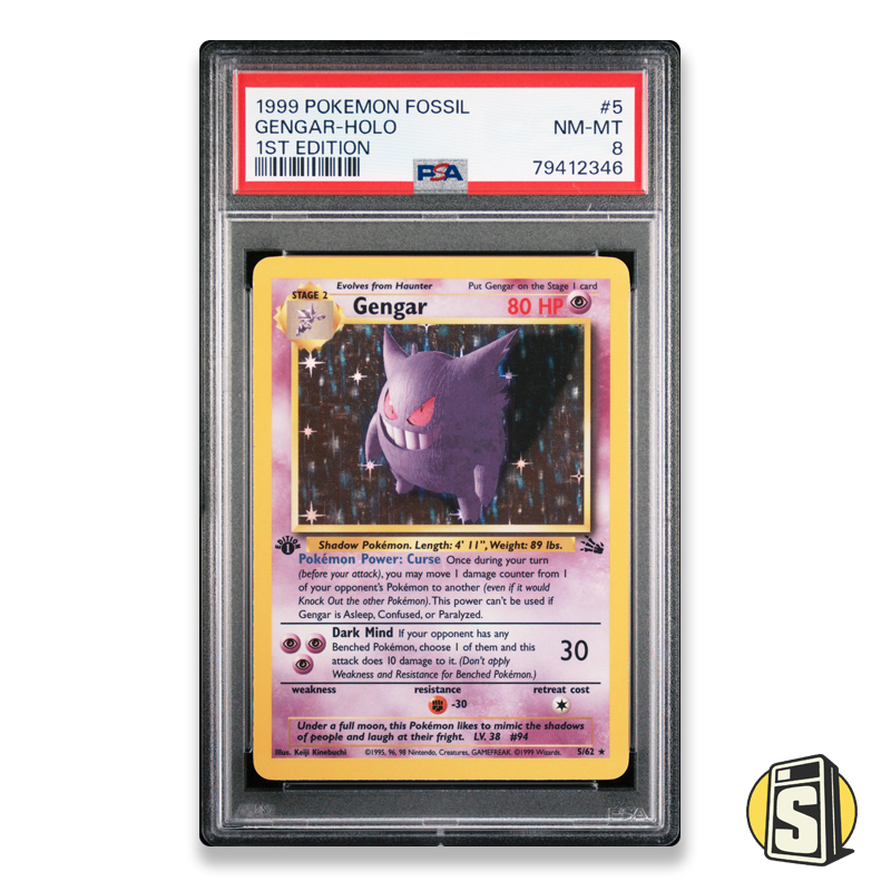 GENGAR-HOLO POKEMON FOSSIL