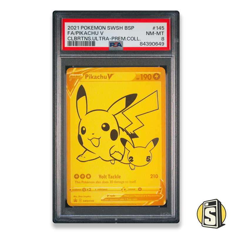 FA/PIKACHU V POKEMON SWSH BLACK STAR PROMO