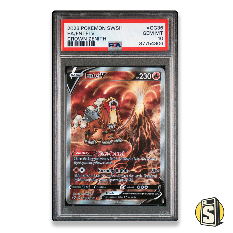 【psa10】エンティV 💎PSA 10 GEM 2022 Pokemon Vstar Universe Japanese ENTEI V