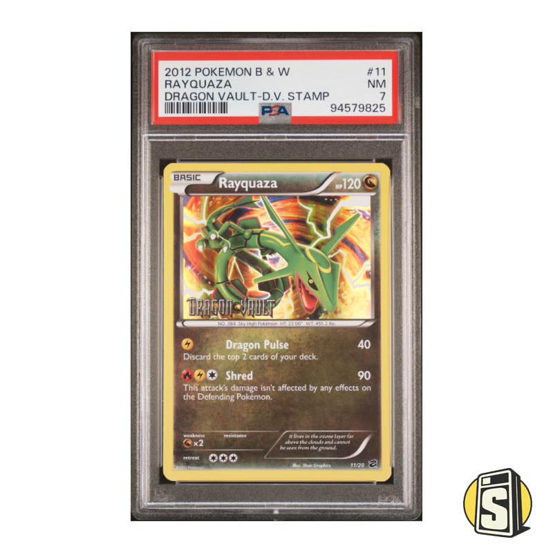 RAYQUAZA DRAGON VAULT STAMP