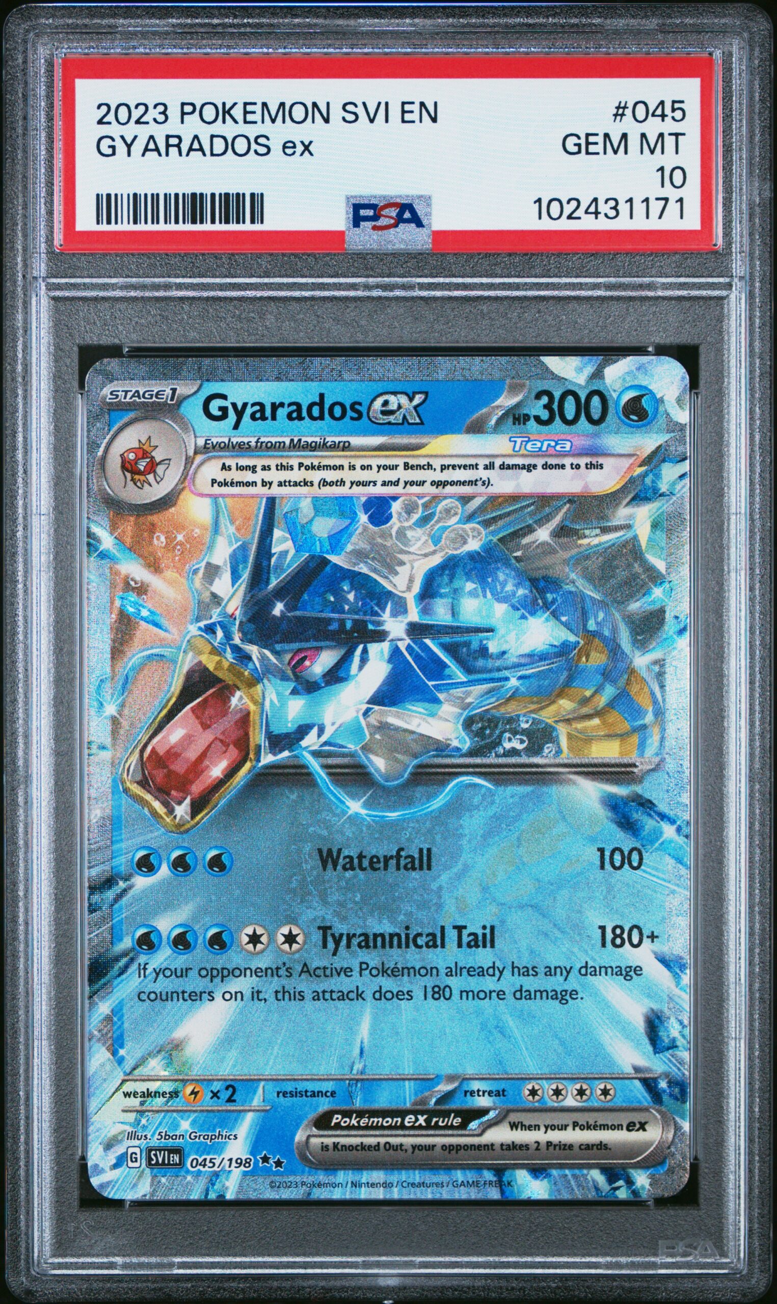 GYARADOS ex POKEMON SVI EN-SCARLET & VIOLET