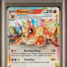 FLAREON ex POKEMON PRE EN-PRISMATIC EVOLUTIONS