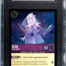 2023 Disney Lorcana 41 Elsa The First Chapter Foil Sgc Grade 10 Auth 1785748 Front
