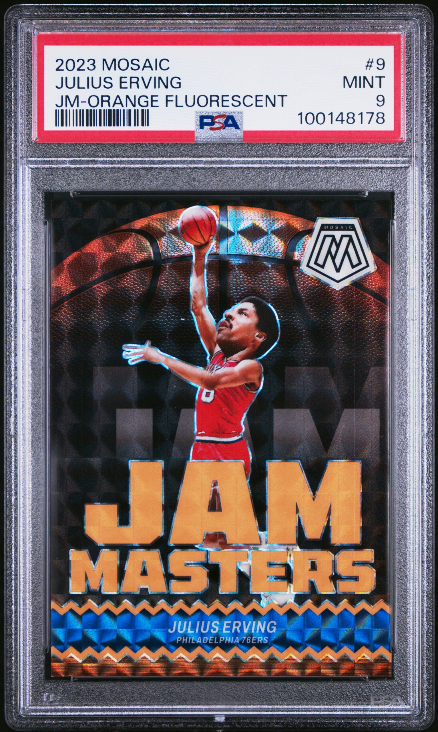 JULIUS ERVING PANINI MOSAIC JAM MASTERS