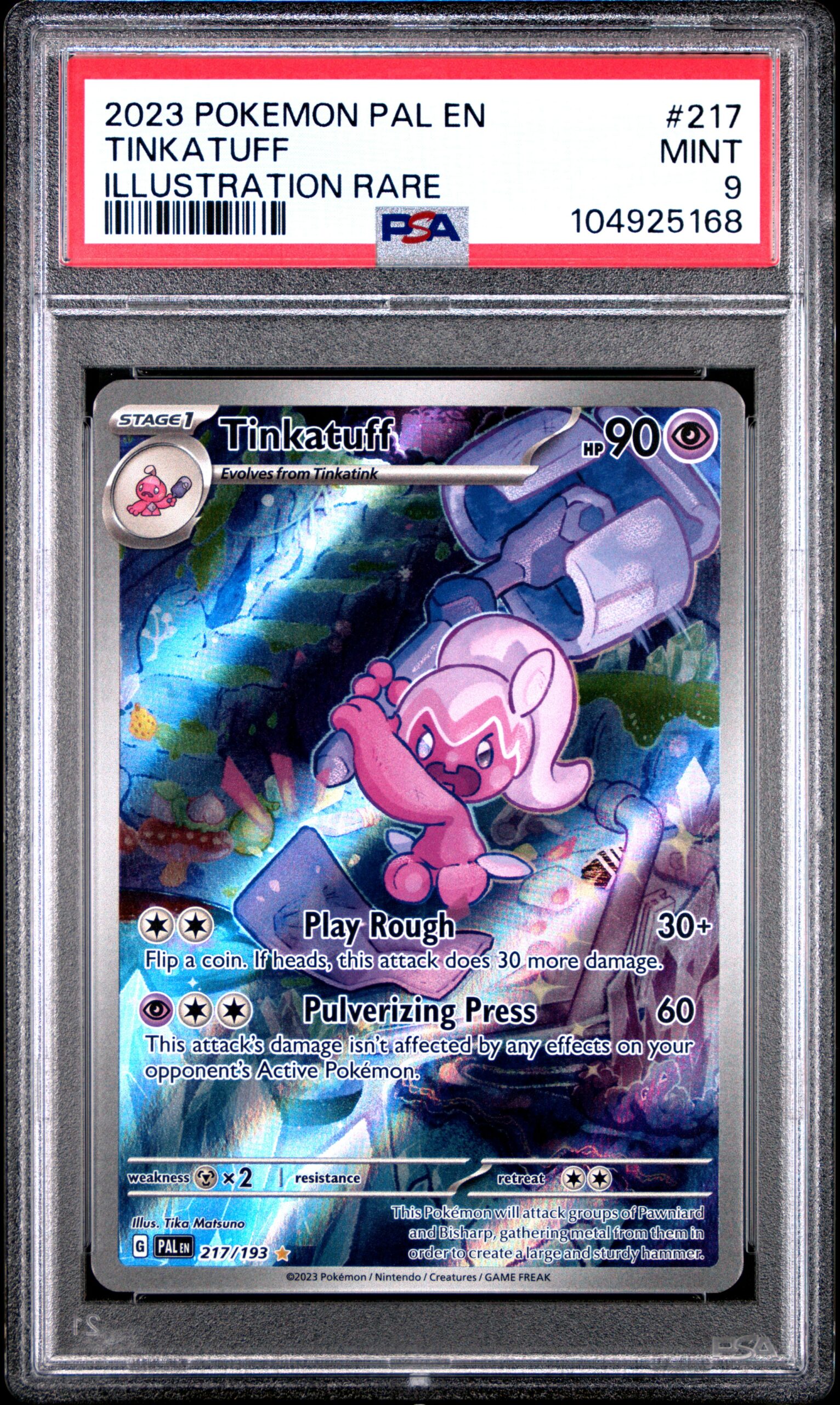 TINKATUFF POKEMON PAL EN-PALDEA EVOLVED