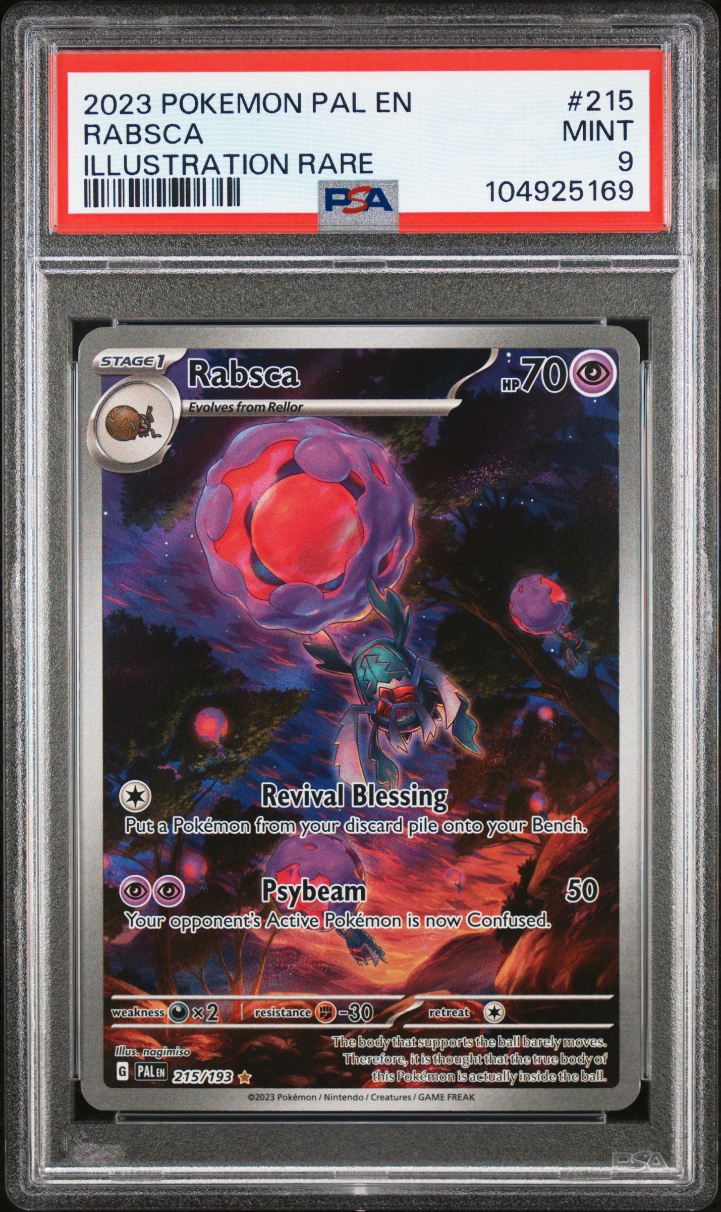 RABSCA POKEMON PAL EN-PALDEA EVOLVED