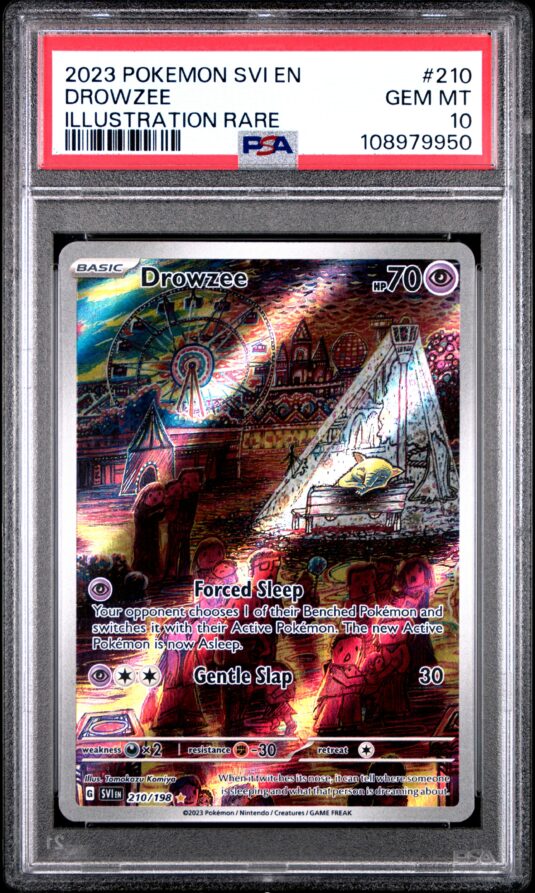 2023 POKEMON SVI EN-SCARLET & VIOLET 210 DROWZEE ILLUSTRATION RARE
