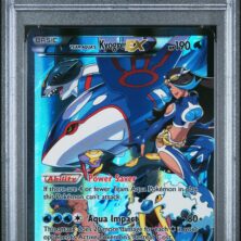 TM.AQUA'S KYOGRE EX POKEMON XY DOUBLE CRISIS