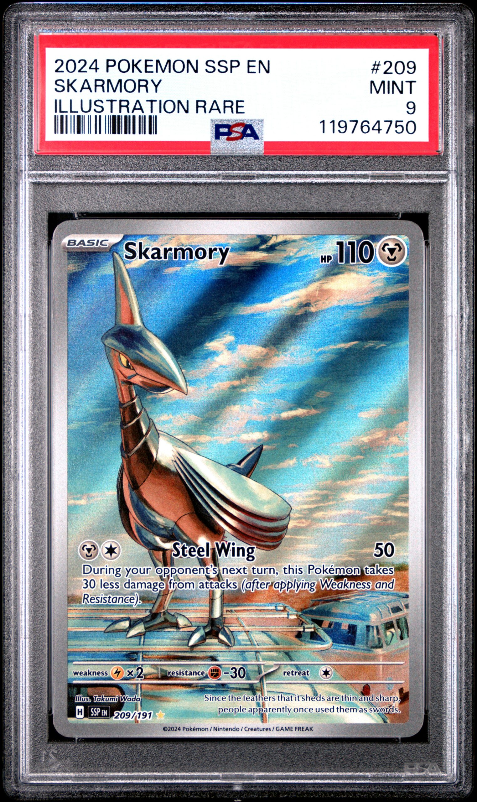 SKARMORY POKEMON SSP EN-SURGING SPARKS