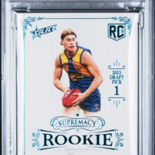 HARLEY REID SELECT AFL SUPREMACY ROOKIE PLATINUM BLUE