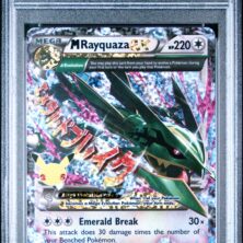 M RAYQUAZA EX POKEMON CELEBRATIONS CLASSIC COLLECTION