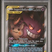GENGAR & MIMIKYU GX POKEMON SUN & MOON TEAM UP