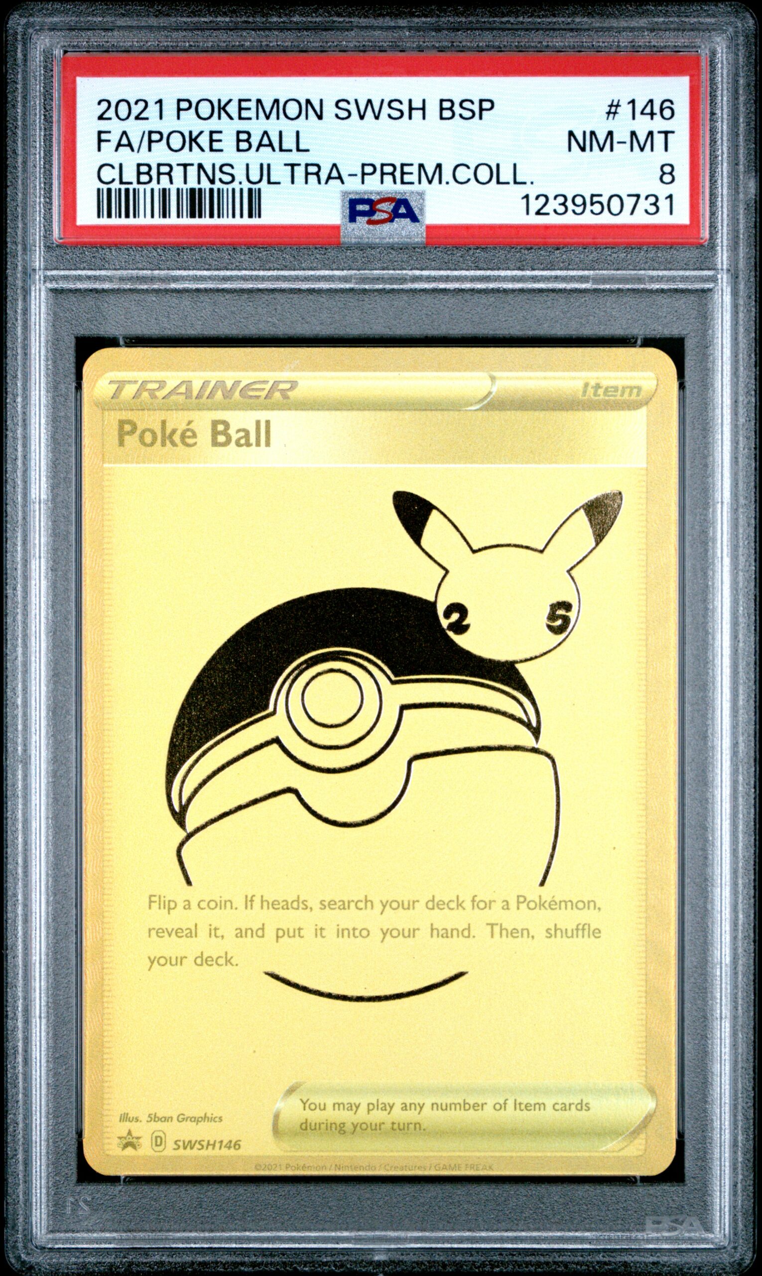 FA/POKE BALL POKEMON SWSH BLACK STAR PROMO