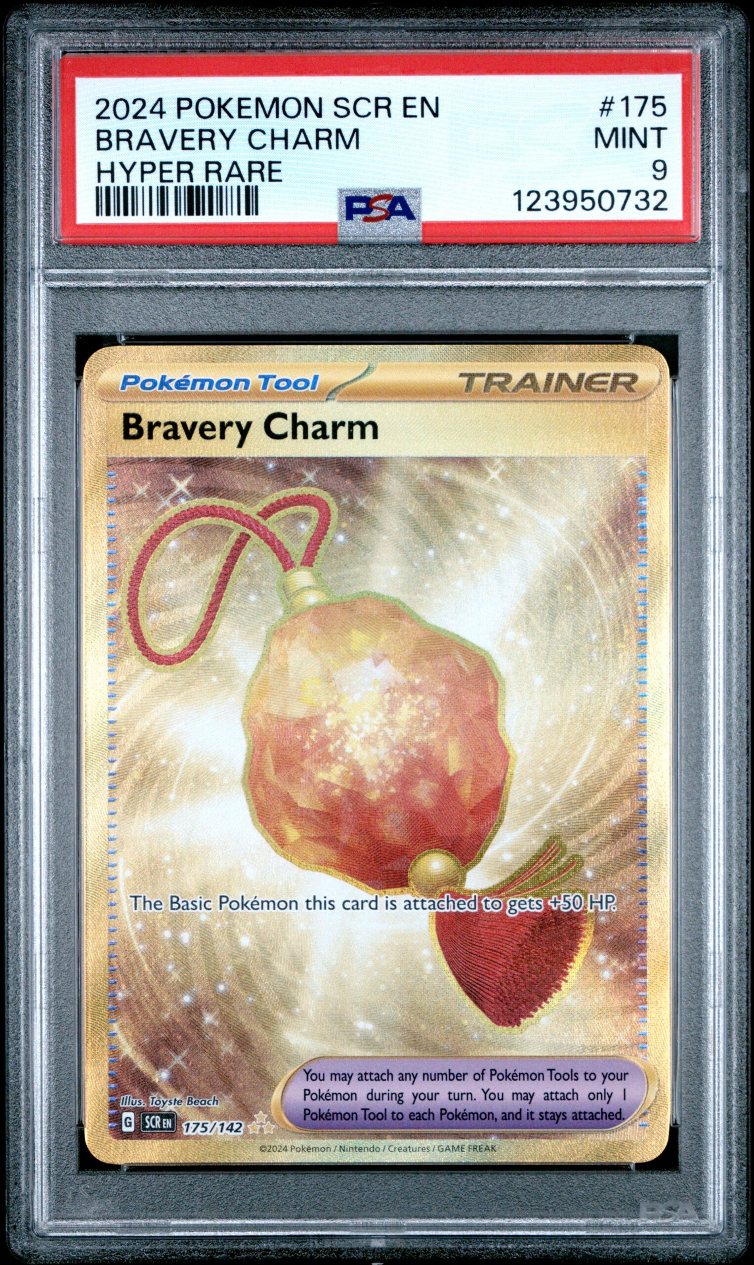 BRAVERY CHARM POKEMON SCR EN-STELLAR CROWN