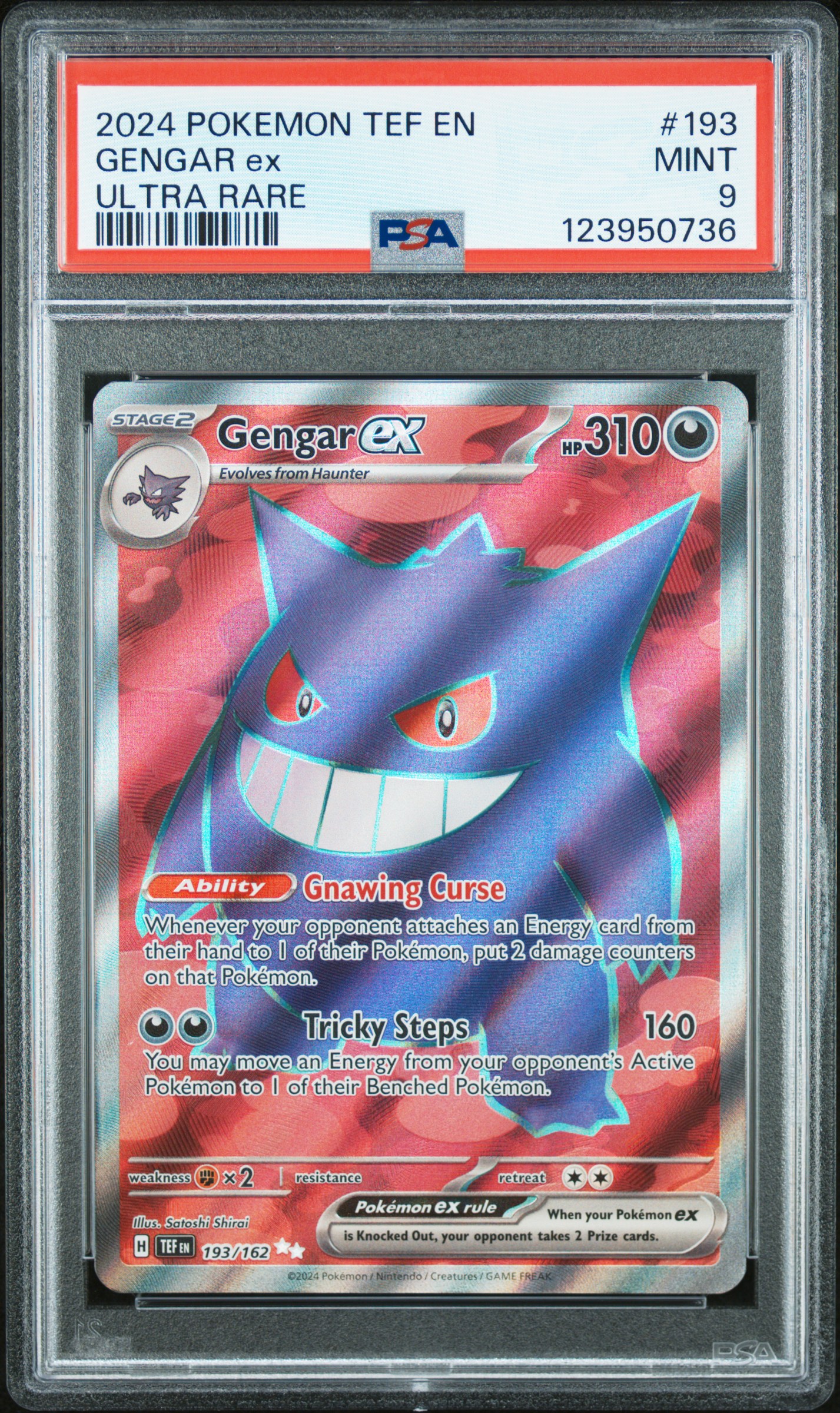 GENGAR ex POKEMON TEF EN-TEMPORAL FORCES