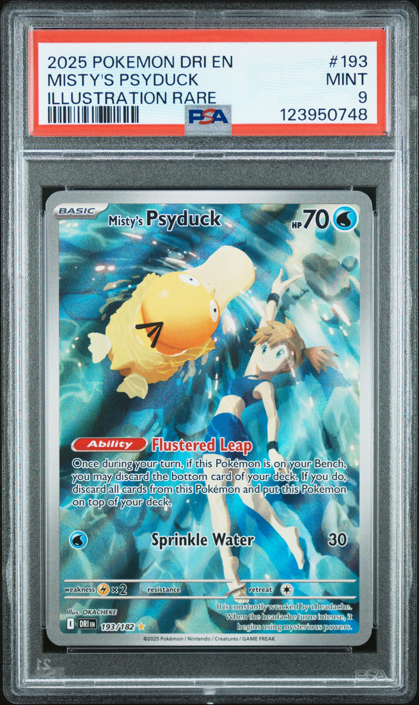 MISTY'S PSYDUCK POKEMON DRI EN-DESTINED RIVALS