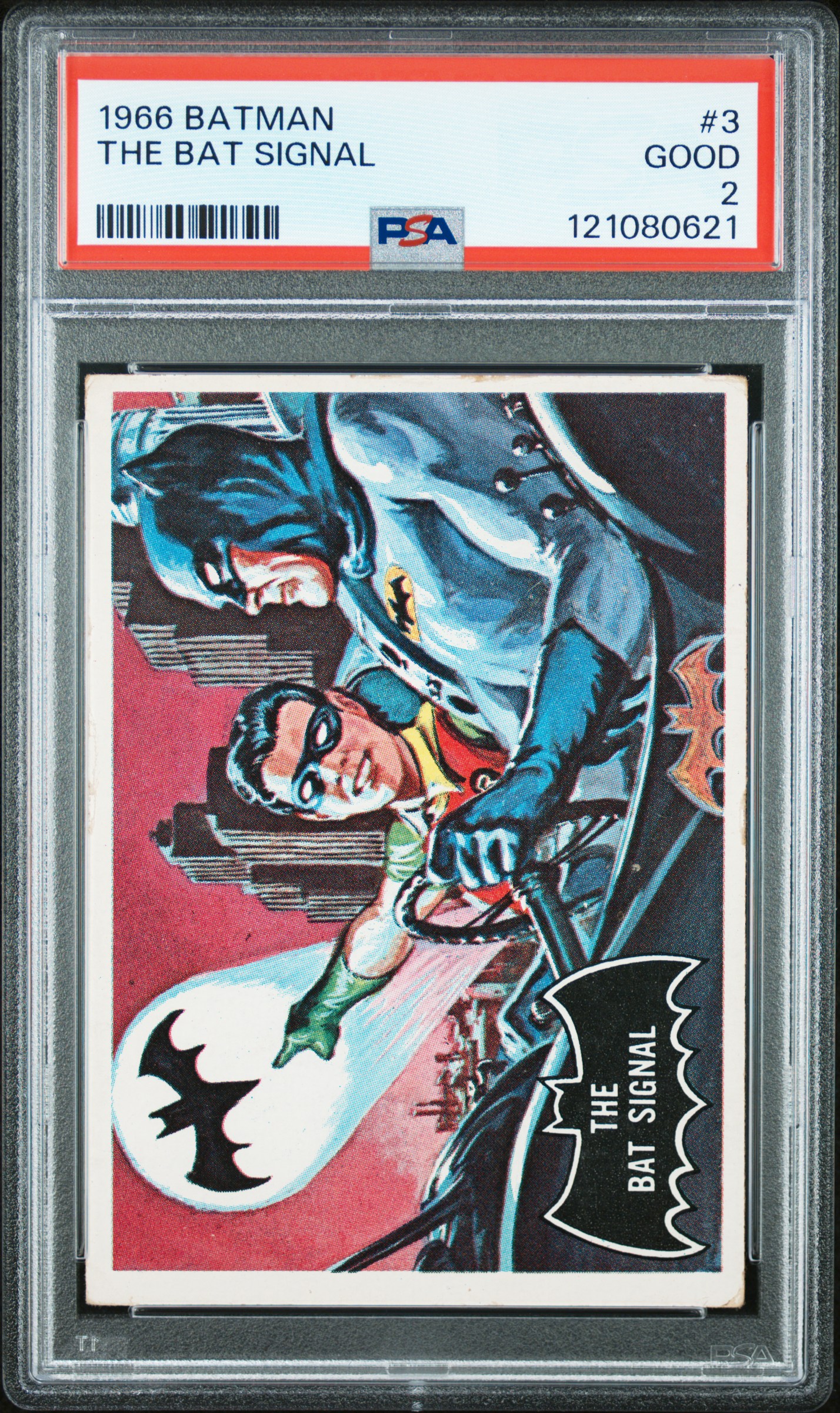 THE BAT SIGNAL TOPPS BATMAN