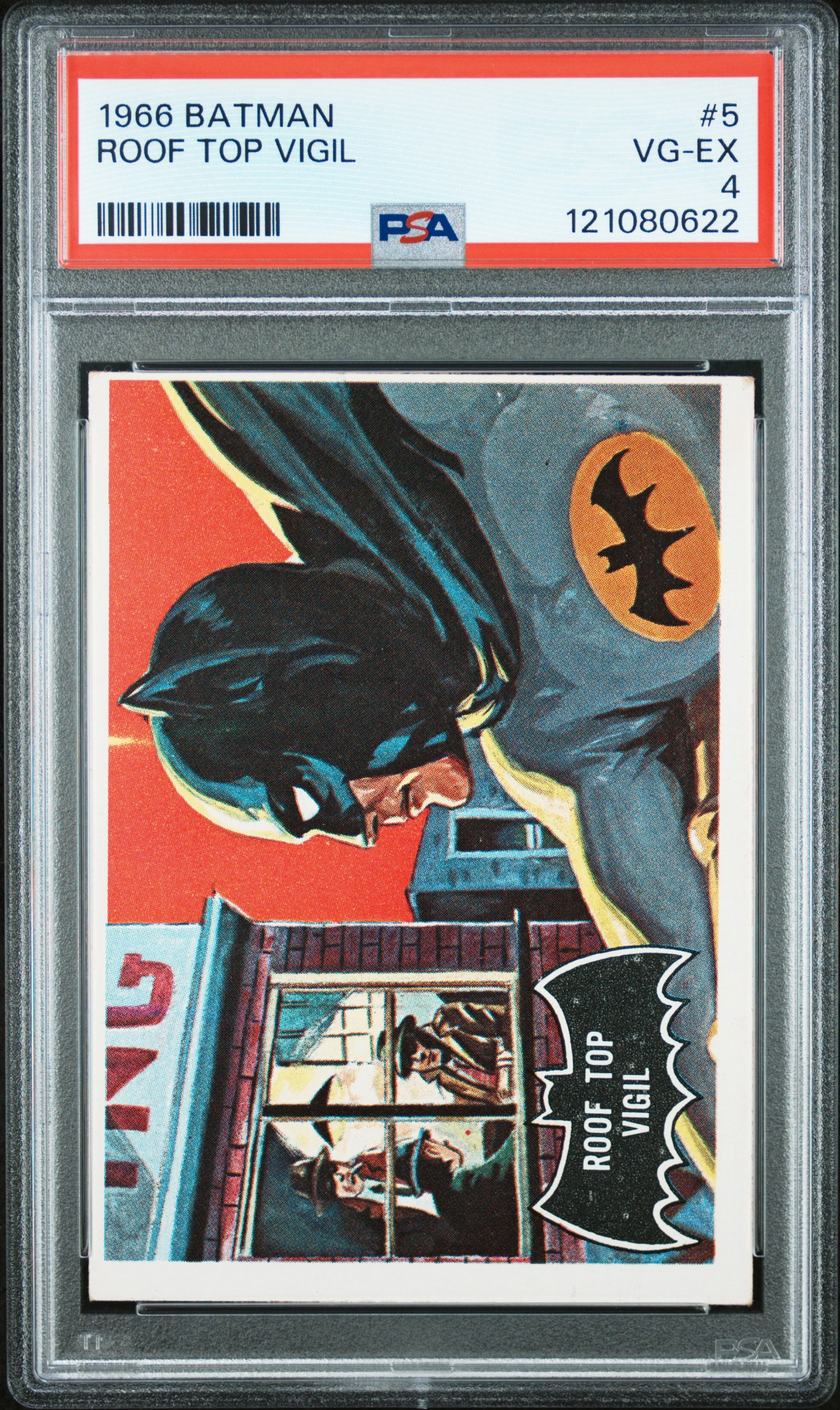 ROOF TOP VIGIL TOPPS BATMAN