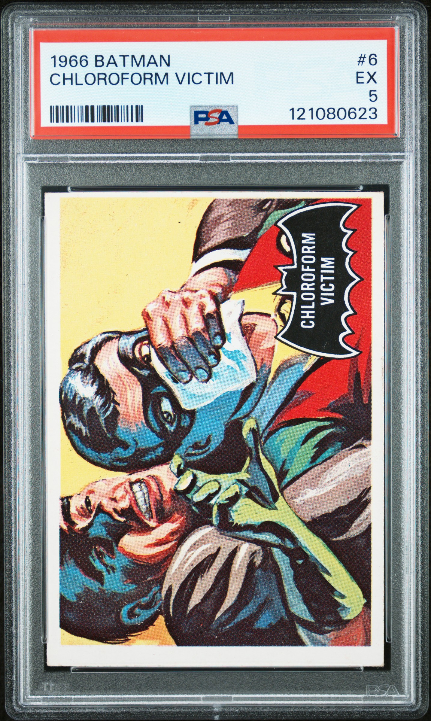CHLOROFORM VICTIM TOPPS BATMAN