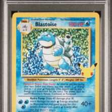 BLASTOISE-HOLO POKEMON CELEBRATIONS CLASSIC COLLECTION