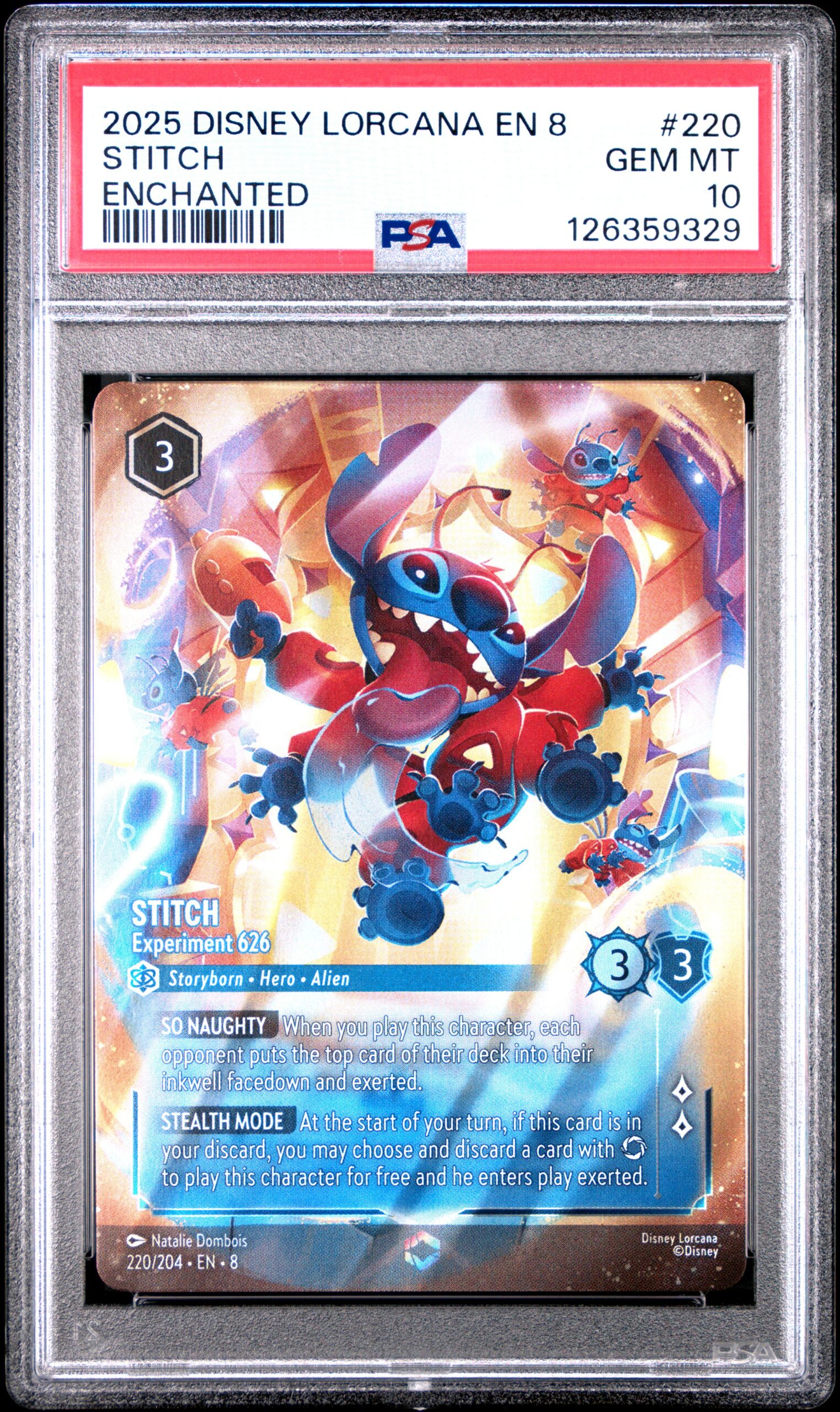 STITCH DISNEY LORCANA EN 8-REIGN OF JAFAR