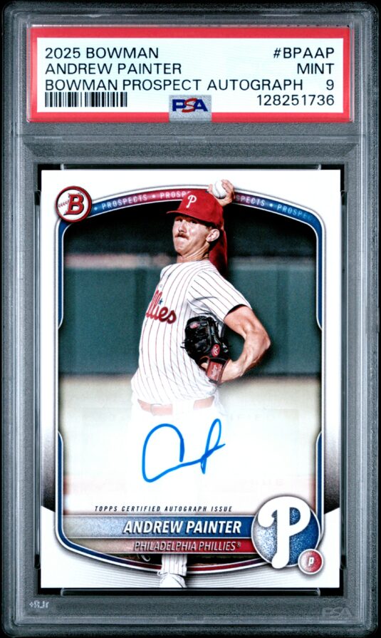 ANDREW PAINTER BOWMAN BOWMAN PROSPECT AUTOGRAPHS