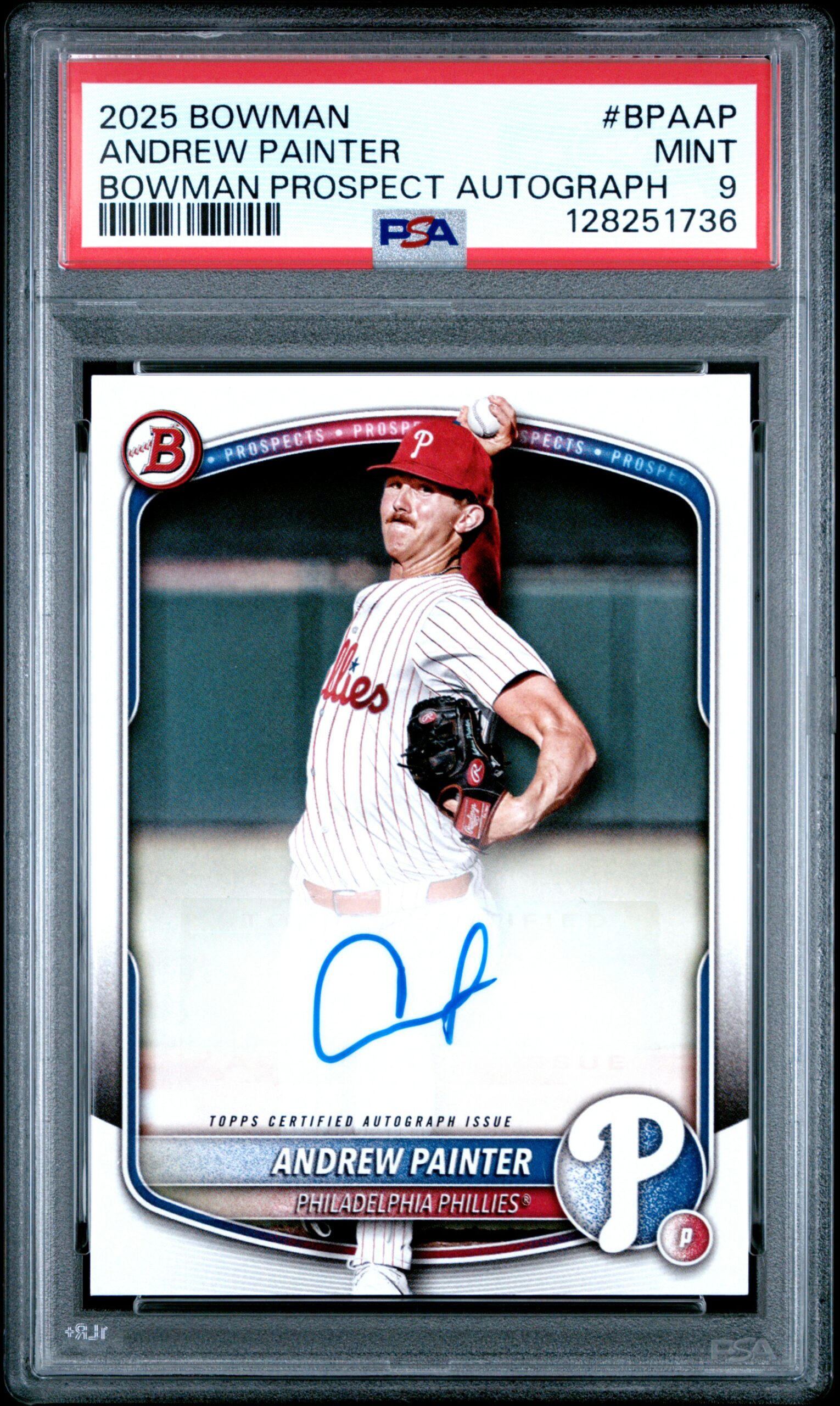 ANDREW PAINTER BOWMAN BOWMAN PROSPECT AUTOGRAPHS