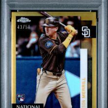 JACKSON MERRILL TOPPS NATIONAL SPORTS COLLECTORS CONVENTION SILVER PACK VETERANS AND ROOKIES