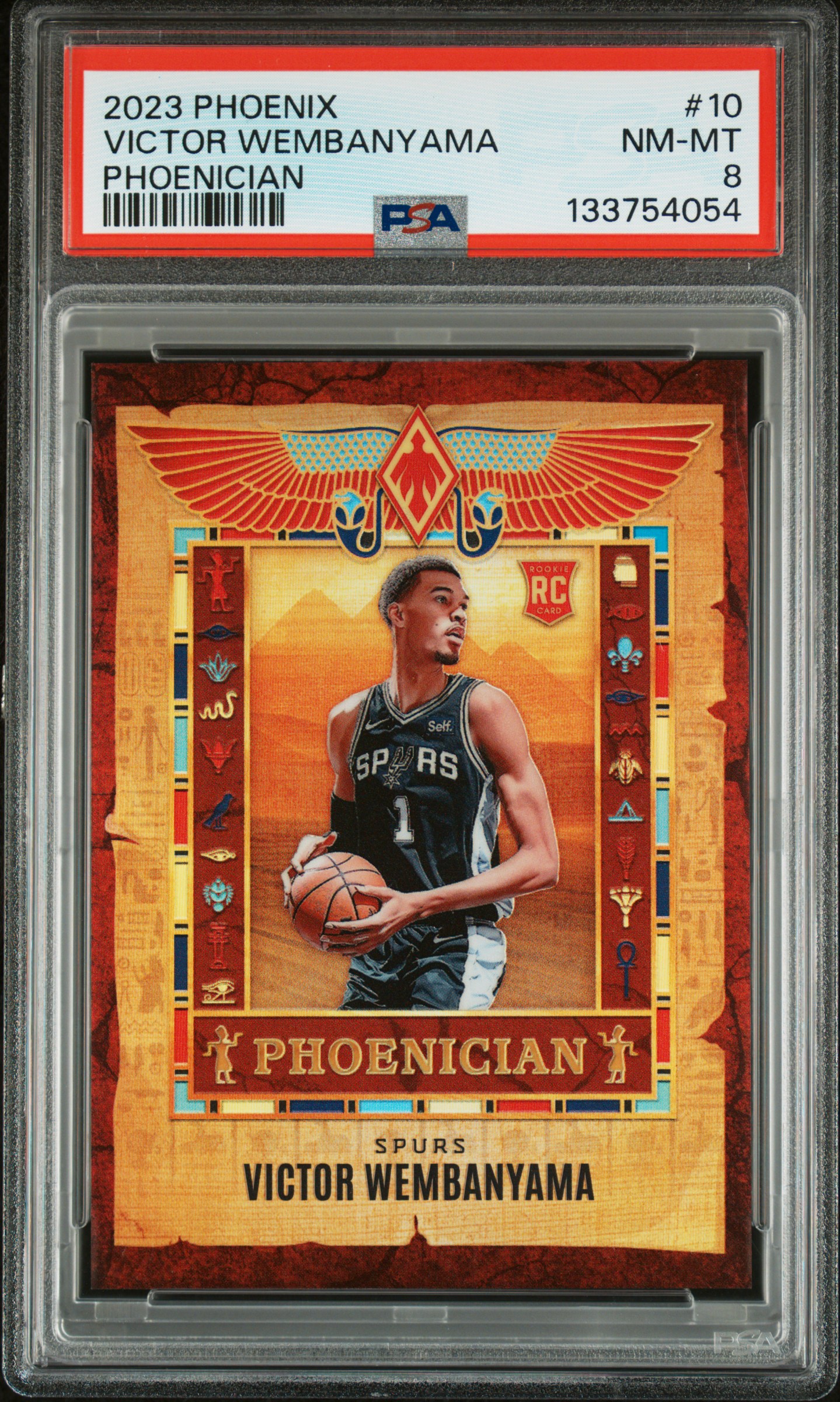 VICTOR WEMBANYAMA PANINI PHOENIX PHOENICIAN