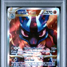 FA/LUCARIO VSTAR POKEMON SWSH BLACK STAR PROMO