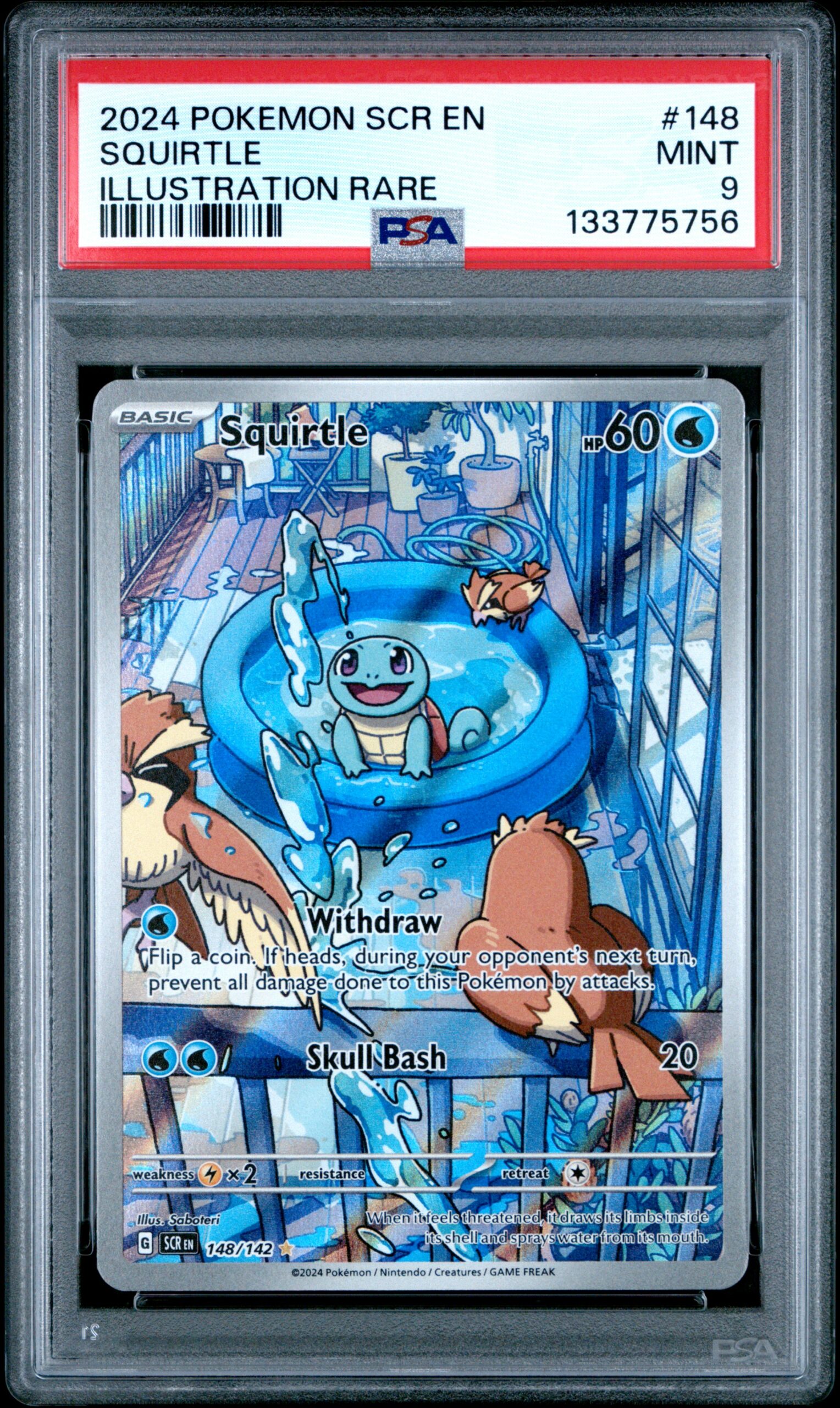 SQUIRTLE POKEMON SCR EN-STELLAR CROWN