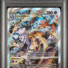 FA/MEWTWO VSTAR POKEMON SWORD AND SHIELD CROWN ZENITH