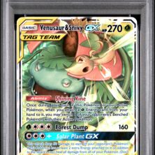 2019 POKEMON SUN & MOON COSMIC ECLIPSE 1 VENUSAUR & SNIVY GX