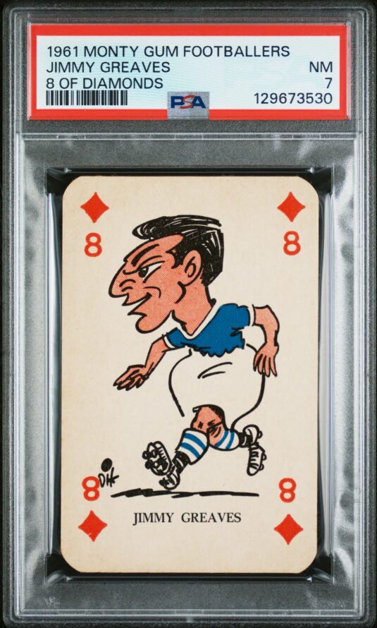 JIMMY GREAVES MONTY GUM FOOTBALLERS