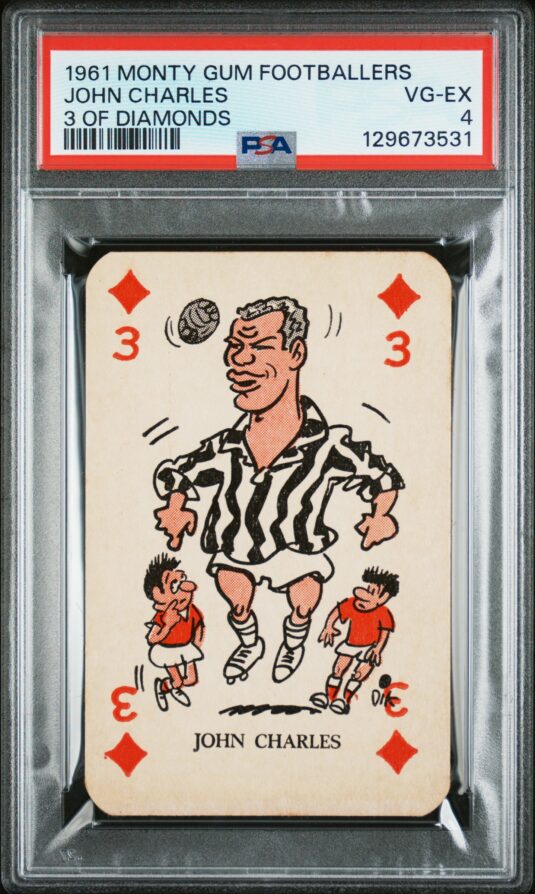 JOHN CHARLES MONTY GUM FOOTBALLERS