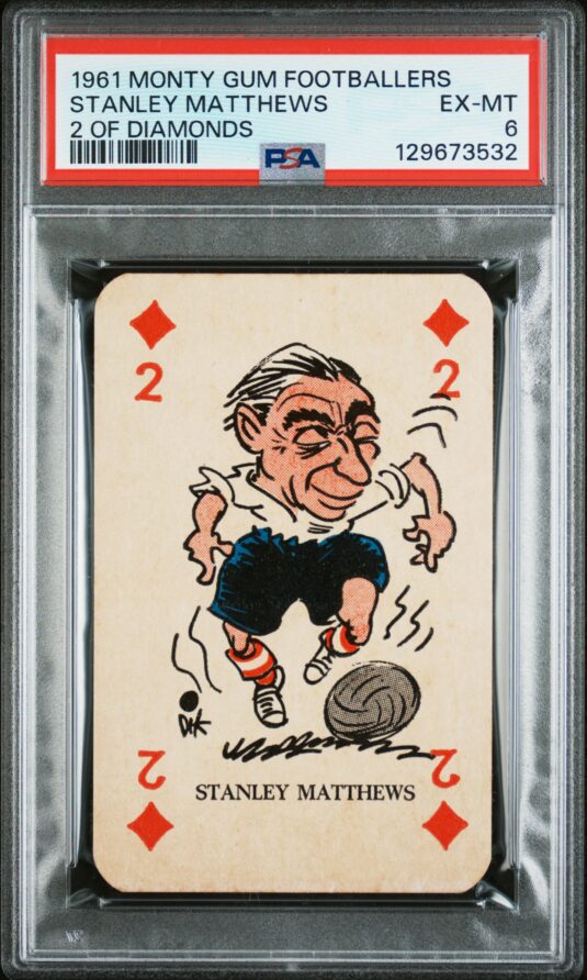 STANLEY MATTHEWS MONTY GUM FOOTBALLERS