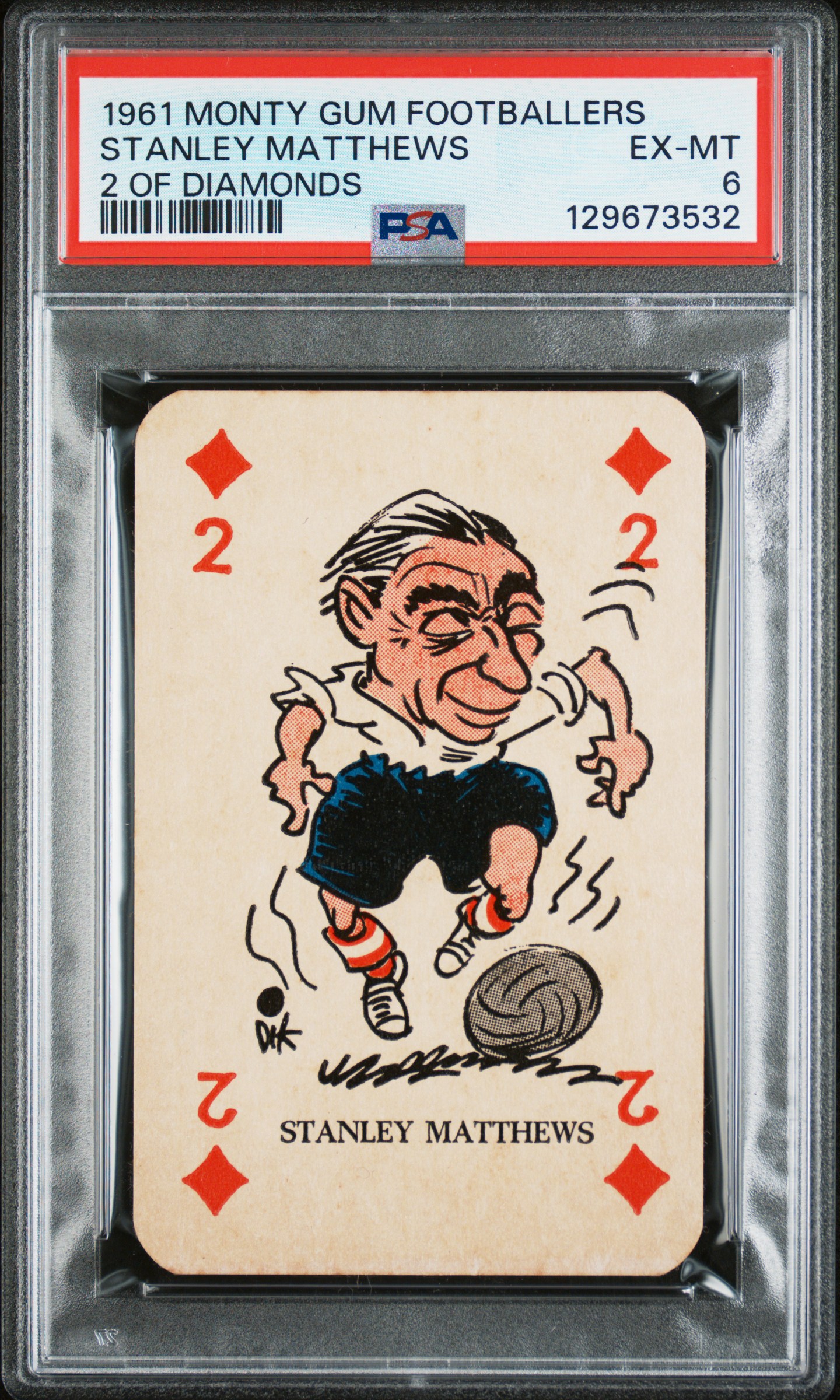 STANLEY MATTHEWS MONTY GUM FOOTBALLERS