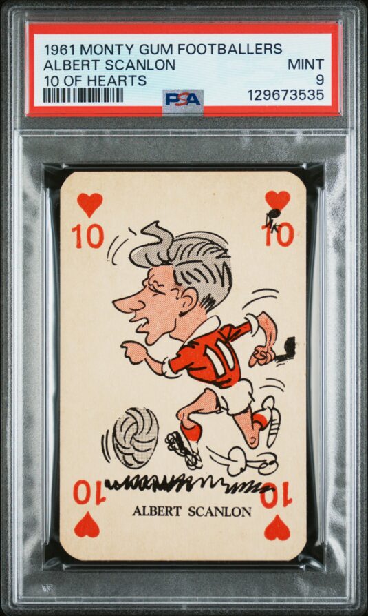 ALBERT SCANLON MONTY GUM FOOTBALLERS