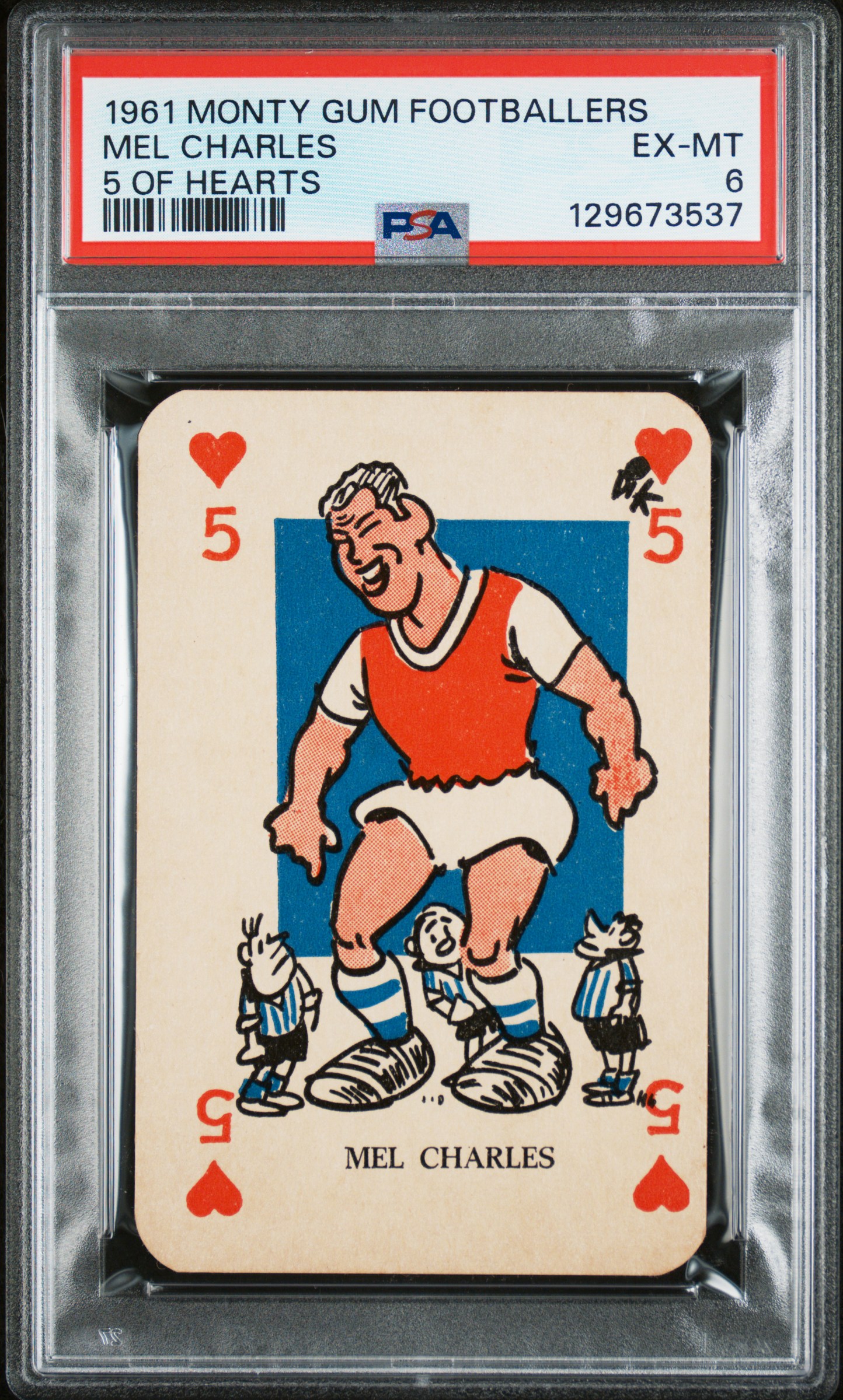 MEL CHARLES MONTY GUM FOOTBALLERS
